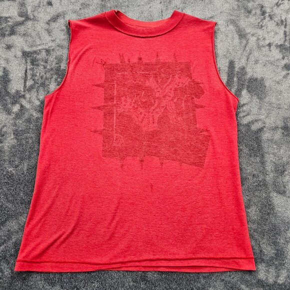 Vintage 1990 LEGION OF DOOM Road Warriors WWF T- Shirt Hawk & Animal Wrestling - Picture 13 of 16